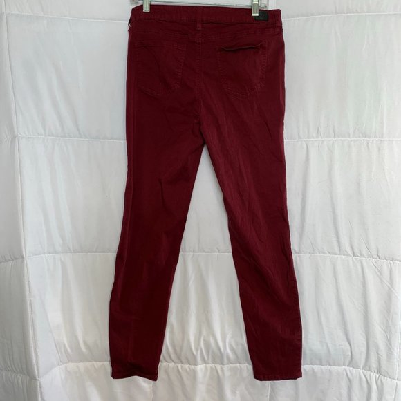 Celebrity Pink Merlot/Maroon Jayden Skinny Jeans - Picture 5 of 7